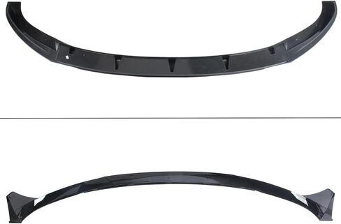 Front Bumper Lip Splitter Spoiler Compatible with Tesla New Model 3 Highland 2024 2025 Gloss Black 4-Pieces Sporty Style Accessories Air Chin Body Kit in Saudi Arabia