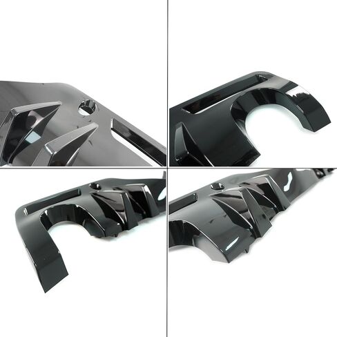 Rear Diffuser AG Style for Toyota Supra 2020-2024 A90 A91 Add-on Rear Lower Bumper Diffuser Lip Spoiler Splitter ABS Plastics (Glossy Black) in Saudi Arabia