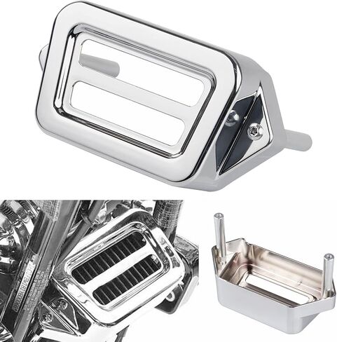 Chrome Voltage Regulator Cover Rectifier for Harley Electra Glide Ultra Classic 1997-2008 Road King Classic 1998-2008 Street Glide 2006-2008 in Saudi Arabia