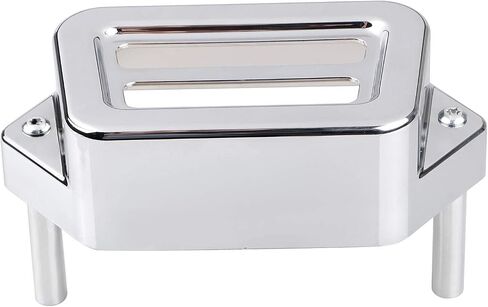 Chrome Voltage Regulator Cover Rectifier for Harley Electra Glide Ultra Classic 1997-2008 Road King Classic 1998-2008 Street Glide 2006-2008 in Saudi Arabia