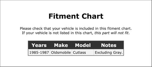 Carburetor Choke Thermostat Connector Compatible With Oldsmobile Cutlass 1987 1986 1985 P-1137651 in Saudi Arabia