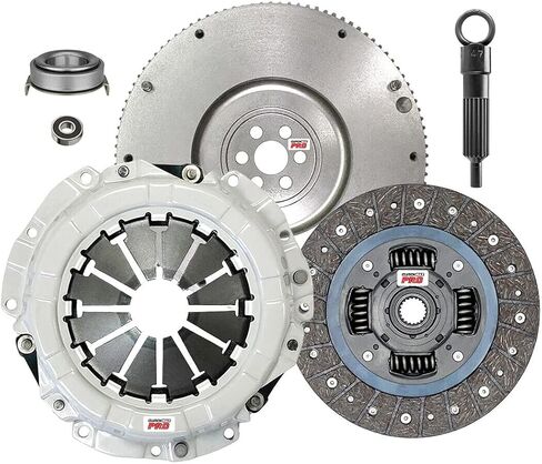 Clutchmaxpro Hight Duty OEM Clutch Kit متوافق مع 1989-1998 Geo Tracker Asuna Sunrunner Chevy Tracker Ponitac Sunrunner Suzuki Sidekick X-90 1.6L 1.8L (CP04137HD-CK) in Kuwait