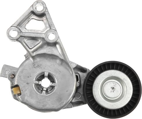 X AUTOHAUX Drive Belt Tensioner Assembly Belt Tensioner for Volkswagen Jetta Golf Beetle for Audi TT 06A 903 315E Metal Black Silver Tone in Saudi Arabia