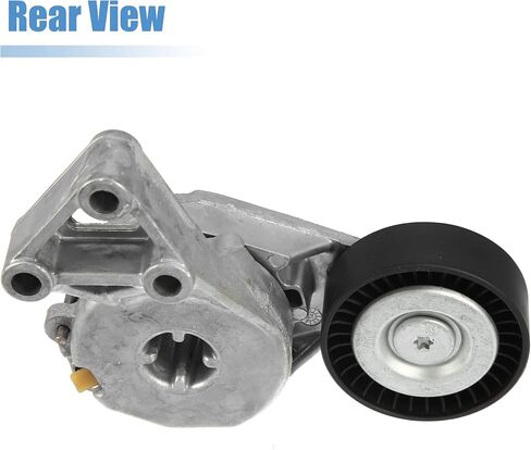 X AUTOHAUX Drive Belt Tensioner Assembly Belt Tensioner for Volkswagen Jetta Golf Beetle for Audi TT 06A 903 315E Metal Black Silver Tone in Saudi Arabia
