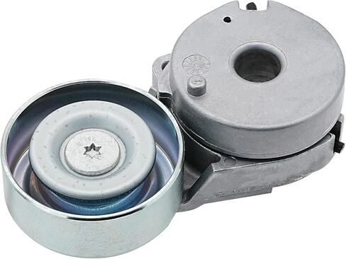 Belt Tensioner Assembly with Pulley Compatible for Nissan Sentra 2007-2012 Versa 2007-2012 Cube 2009-2014 NV200 2013-2019 1.8L 2.0L, Replaces# 11955ET00A, 11955JD20A in Saudi Arabia