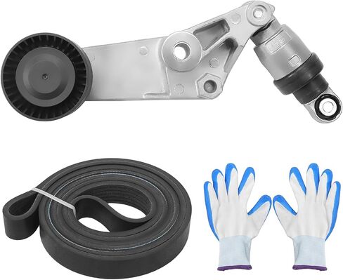 Serpentine Drive Belt Tensioner Kit for 1998-2002 Prizm, 2003-2005 Celica, 1998-2008 Corolla Matrix L4 1.8L 38286 6PK1880 in Saudi Arabia