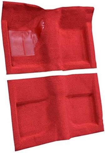 ACC ACT Automotive Carpet متوافقة مع 1965 إلى 1968 Ford Mustang ، قابلة للتحويل (501 Black 80/20 حلقة) in Saudi Arabia