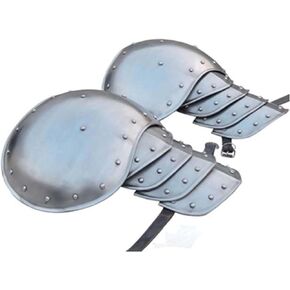 Medieval Pauldron Set Pair Plate Armor Carbon Steel Real Adult Solid Steel Pauldrons Shoulder Armor Costume in Saudi Arabia
