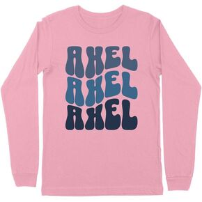 Wavy Axel Kids Long Sleeve T-Shirt Youth in Saudi Arabia
