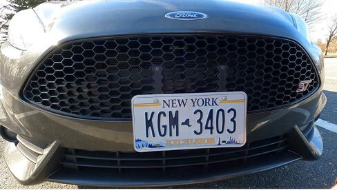 2013-2019 Ford Fiesta ST Front License Plate Bracket/Mount (Drill-Less) in Saudi Arabia