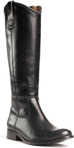 Frye Melissa Inside Zip Riding Boots for Women Featuring Supple Leather Lining with Rubber Infused Leather Outsole and Signature Hardware – 14 ¾" Shaft Height in Saudi Arabia