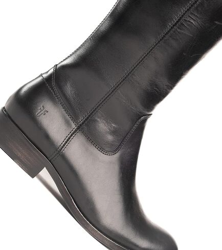 Frye Melissa Inside Zip Riding Boots for Women Featuring Supple Leather Lining with Rubber Infused Leather Outsole and Signature Hardware – 14 ¾" Shaft Height in Saudi Arabia