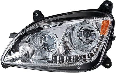 United Pacific 35745 Headlight Chrome, 10 Led, Driver Side, for 2010 2016 Peterbilt 587 & 2012 2021 579 in Saudi Arabia