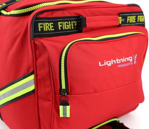 Lightning X Premium Rolling Firefighter Turnout Bunker Gear Bag w/Wheels, Retractable Handle, Fully Molded 3 Colors in Saudi Arabia