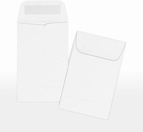 LUXPaper Coin Envelopes, 24lb, Bright White, 2 1/4-Inch x 3 1/2-Inch, 50-Count in Saudi Arabia
