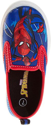Marvel Spider-Man Slip-On Sneakers for Boys Low Top Canvas Shoes Spidey Spidey (أحجام 7-10 طفل صغير ، 11-12 طفل صغير) in Saudi Arabia