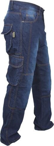 جينز جينز دراجة جينز للدراجات النارية الجينز Aramid I-101 Blue W34 L34 in Kuwait