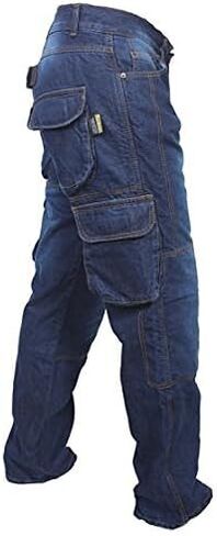 جينز جينز دراجة جينز للدراجات النارية الجينز Aramid I-101 Blue W34 L34 in Kuwait