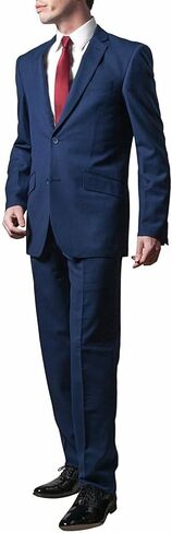 Adam Baker Men's Slim Fit Sode-Phreadged Sosted (سترة وسروال) in Kuwait
