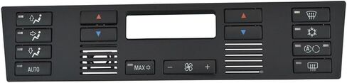Climate Temperature HVAC Control Faceplate for BMW for M5 2001-2003 for X5 2001-2006 for 525i 2001-2003 for 530i 2001-2003 for 540i 2001-2003 HCA40105 64116915812 in Saudi Arabia