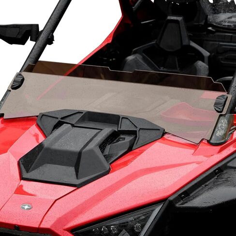 A & UTV Pro Front Dark Half Windshield لـ Polaris RZR Pro XP 2020-2024 2 مقعدًا ، الزجاج الأمامي الملون لـ RZR Pro R / Turbo R 2022 2024 ، استبدل # 2884966 ، 1pcs in Saudi Arabia