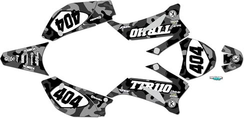 Graphics Kit for Yamaha TTR 110 (2008-2023) TTR110 Invasion Series Pink 09 Mil-Dirt Pit Bike Motorcycle Stickers,Dirtbike Racing Decal Automotive Motocross Accessories no Plastics in Kuwait
