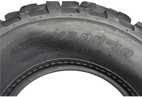 Ocelot P367 22x9-10 ATV UTV All-Terrain Tire with 6-ply Construction, OEM Style Tread, Wide Footprint for Mud and Soft Dirt, Designed for Durability and Extra Grip on Hardpack Solid Surfaces in Saudi Arabia