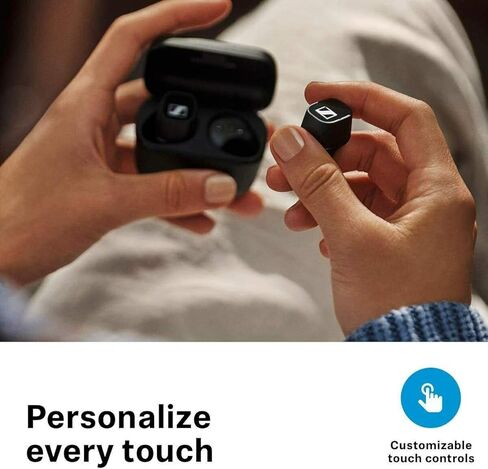 Sennheiser Consumer Audio CX 400BT True Wireless Earbuds - Bluetooth In-Ear Headphones for Music and Calls - with Noise Cancellation and Customizable Touch Controls, White in Kuwait