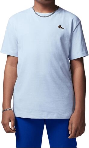 Air Jordan 1 Big Kids 'Patch T-Shirt (Hydrogen Blue ، 95C899-U3C) in Saudi Arabia