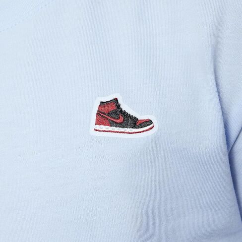 Air Jordan 1 Big Kids 'Patch T-Shirt (Hydrogen Blue ، 95C899-U3C) in Saudi Arabia