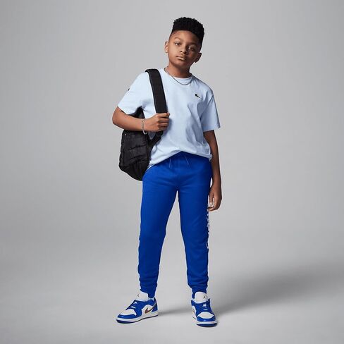 Air Jordan 1 Big Kids 'Patch T-Shirt (Hydrogen Blue ، 95C899-U3C) in Saudi Arabia