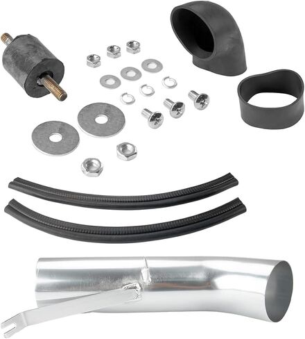 Torchbeam مرشحات الهواء البارد ، مجموعات النظام مناسبة لـ GMC/Chevy 1999-2006 V8 4.8L/5.3L/6.0L ، استبدال نظام مرشح الألومنيوم الأسود in Saudi Arabia