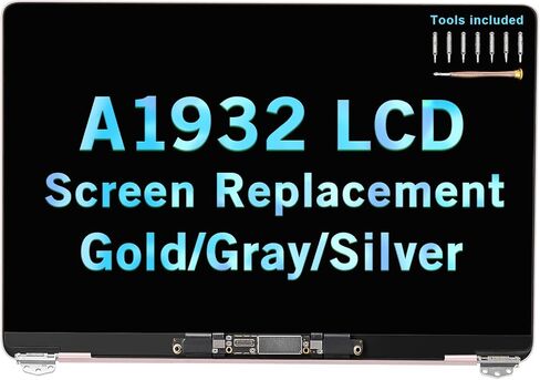 15" Screen Replacement for MacBook Pro A1990 EMC 3215 EMC 3359 Late 2018 Mid 2019 Retina LCD Display Assembly (Space Gray) in Kuwait