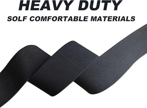 Suspenders for Men Heavy Duty,2 inch Elastic Adjustable X-Back Mens Suspender with Clips for Seniors in Kuwait