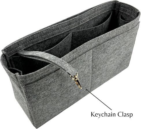 Organizer for Capetien MM Messenger Bag, Felt Bag Insert (Tan) in Saudi Arabia