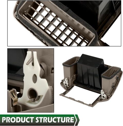 Grand Orange Center Dash Radio Radio Cover W/Storage Vents Glove Box ، متوافق مع Nissan Altima 2005-2006 ، Black in Saudi Arabia