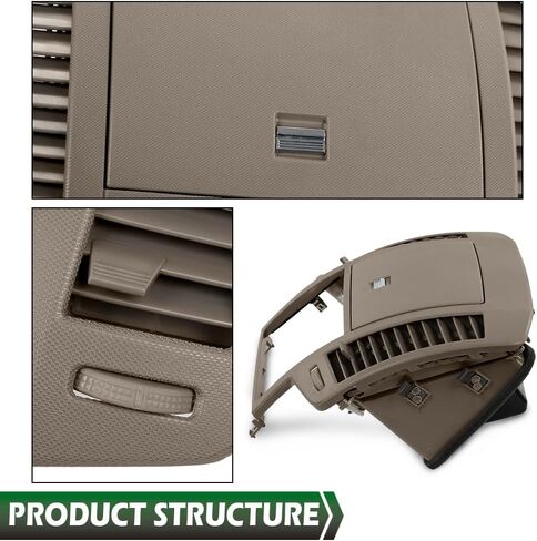 Grand Orange Center Dash Radio Radio Cover W/Storage Vents Glove Box ، متوافق مع Nissan Altima 2005-2006 ، Black in Saudi Arabia