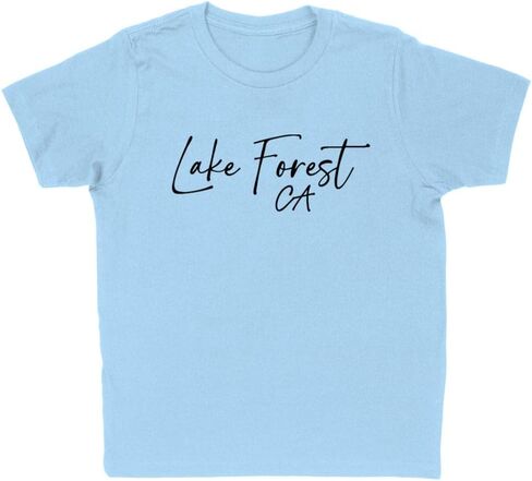 Script Lake Forest California Kids T-Shirt Youth in Saudi Arabia