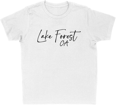 Script Lake Forest California Kids T-Shirt Youth in Saudi Arabia