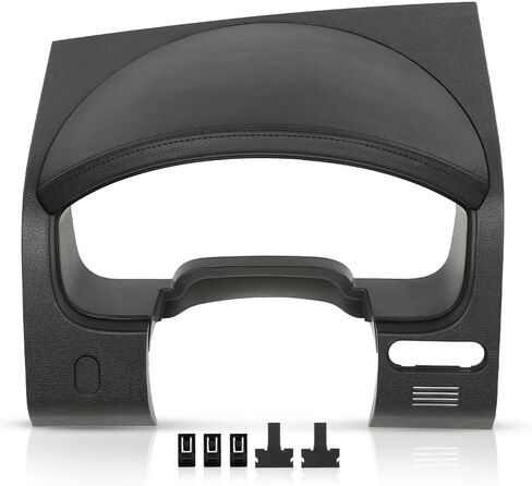 Instrument Cluster Speedometer Dash Bezel Trim Compatible with Ford F150 2004 2005 2006 2007 2008/Fit Lariat models Gray Dash Trim in Saudi Arabia