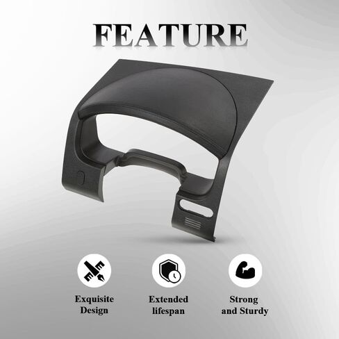 Instrument Cluster Speedometer Dash Bezel Trim Compatible with Ford F150 2004 2005 2006 2007 2008/Fit Lariat models Gray Dash Trim in Saudi Arabia