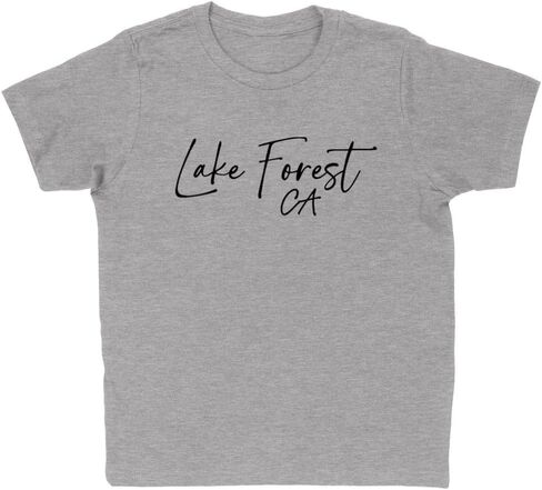 Script Lake Forest California Kids T-Shirt Youth in Saudi Arabia