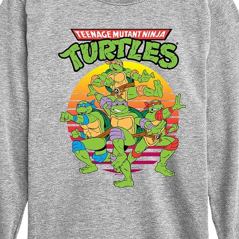 HYBRID APPAREL - Teenage Mutant Ninja Turtles - Retro Sunset - Toddler & Youth Long Sleeve Graphic T-Shirt in Saudi Arabia