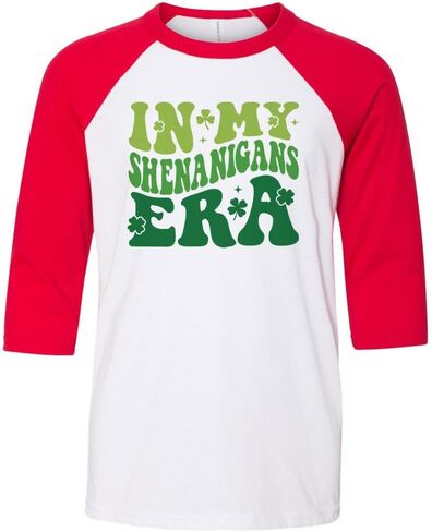 in My Shenanigans Era Kids Three-Quarter Raglan Sleeve Baseball Shirt Youth in Saudi Arabia