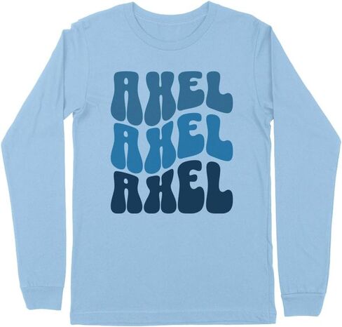 Wavy Axel Kids Long Sleeve T-Shirt Youth in Kuwait