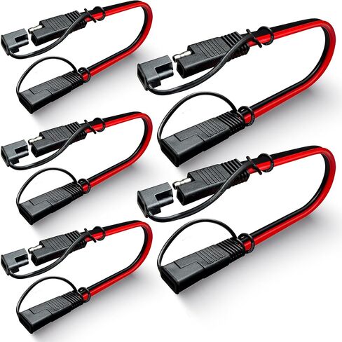 5pcs 14 Gauge 2 pin Quick Disconnect Distarized Wire Tharness 12in SAE Connector Bullet Cable لجرار سيارة قارب الدراجات النارية على دراجة نارية لجرار قارب دراجة نارية in Kuwait