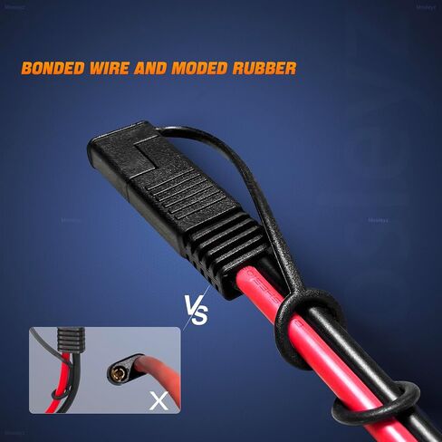 5pcs 14 Gauge 2 pin Quick Disconnect Distarized Wire Tharness 12in SAE Connector Bullet Cable لجرار سيارة قارب الدراجات النارية على دراجة نارية لجرار قارب دراجة نارية in Kuwait