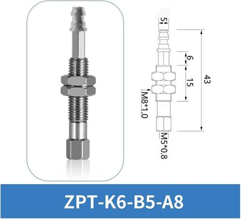 ZPT-K ZPT-K6-B5-A8 ZPT-K10-B5-A8 ZPT-K20-B01-A14 مصاصة من مصاصة الفراغ الهوائية (ZPT-K20-B5-A10) in Kuwait