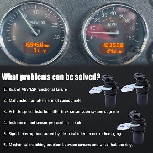 29536408 3pcs Transmission Speed Sensor Kit for Allison LCT 1000/2000/2400 for 2001-2015 Silverado 2500 3500 for Gmc Sierra 2500 3500 213-958 917-637 in Saudi Arabia