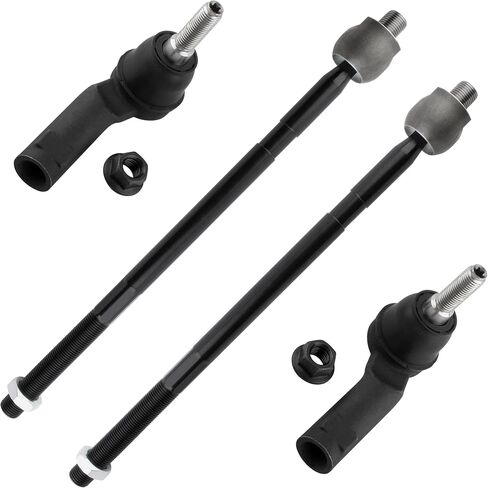 Boxi (مجموعة من 4) سائق Rods Inner و Outer INNER و OUTER من جانب Chrysler 200 2015 2016 2017 / ل Dodge Dart 2013 2014 2015 2015 | استبدال ES801129 ES801128 EV801132 in Saudi Arabia